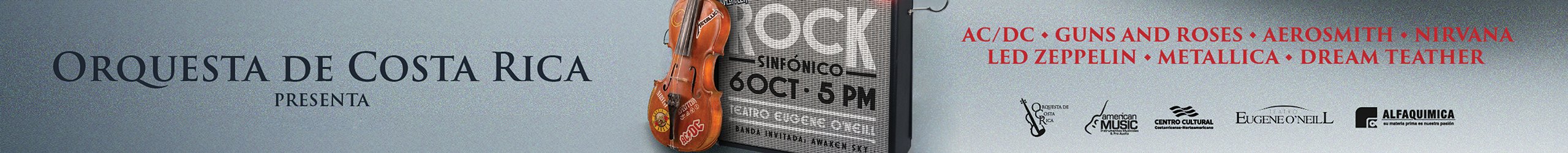 Orquesta de Costa Rica presenta: Rock Sinfónico