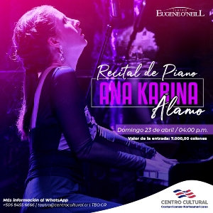RECITAL DE PIANO CON ANA KARINA ÁLAMO